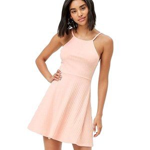 Forever21 Ribbed Knit Cami Rose-colored Dress size S